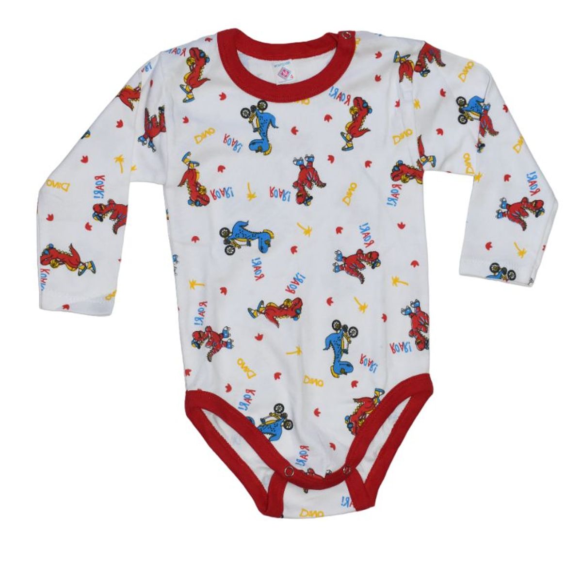 GENERICO - BODY PARA BEBE MODELOS DINOSAURIO