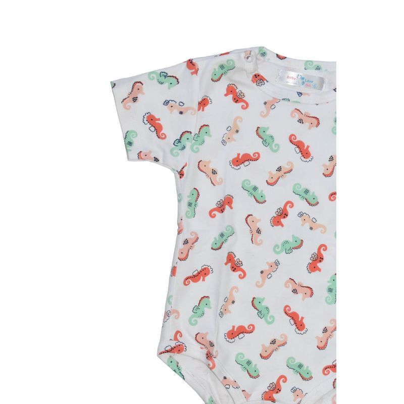 GENERICO - BODY PARA BEBE MODELOS CABALLITO DE MAR