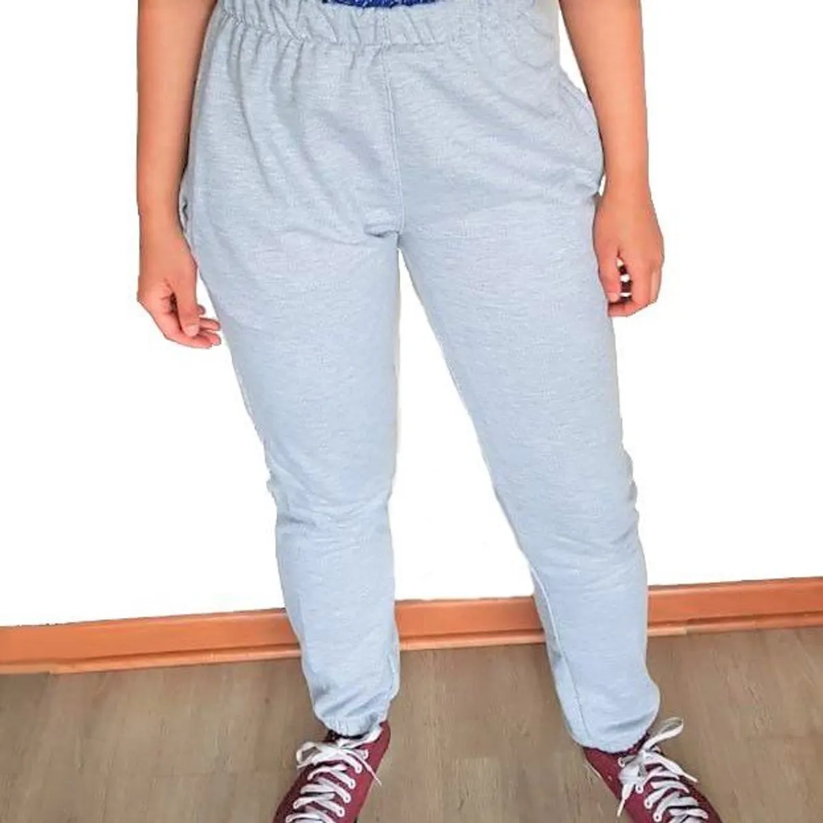 GENERICO - Pantalón Jogger Nathalie Love It -  Plomo