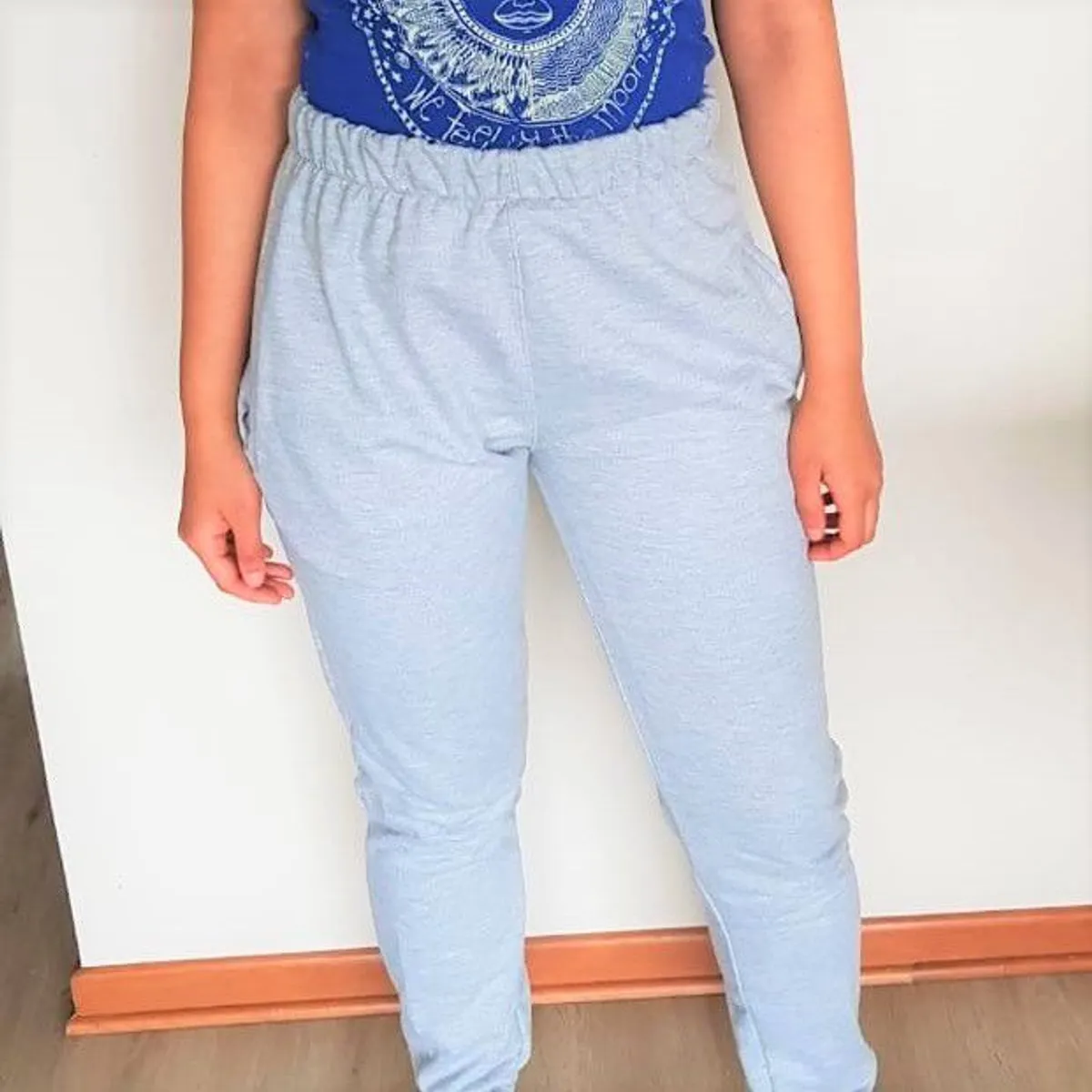 GENERICO - Pantalón Jogger Nathalie Love It -  Plomo