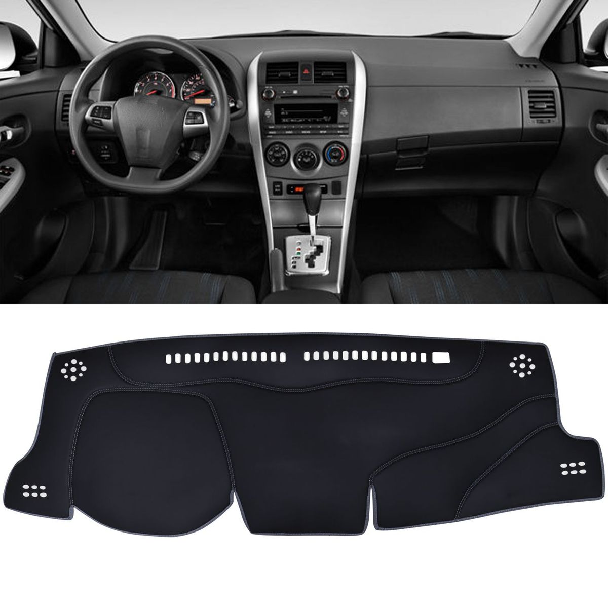 TECGO - PROTECTOR TAPETE TABLERO TIPO TOYOTA COROLLA CROSS 2022