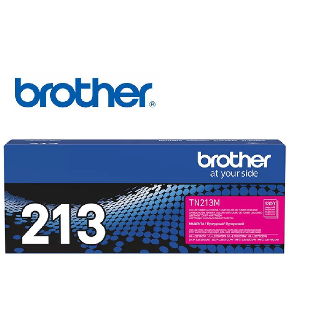 BROTHER - TONER BROTHER TN-213M PARA L3270-L3551-L3750- RENDIMIENTO 1300 PAG-MAGENTA