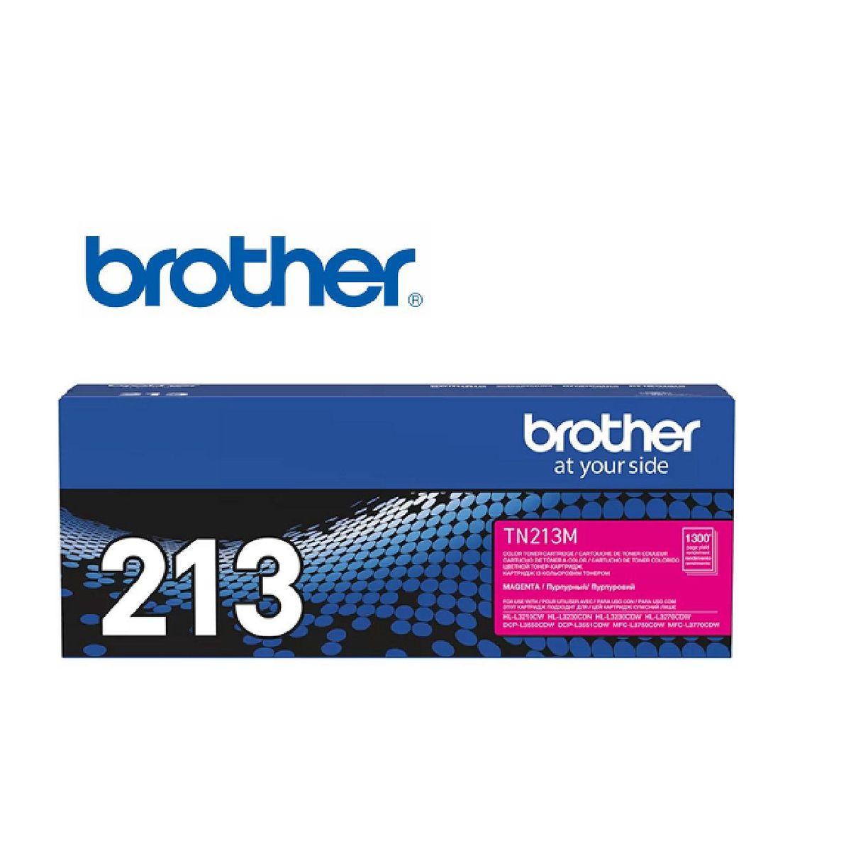 BROTHER - TONER BROTHER TN-213M PARA L3270-L3551-L3750- RENDIMIENTO 1300 PAG-MAGENTA