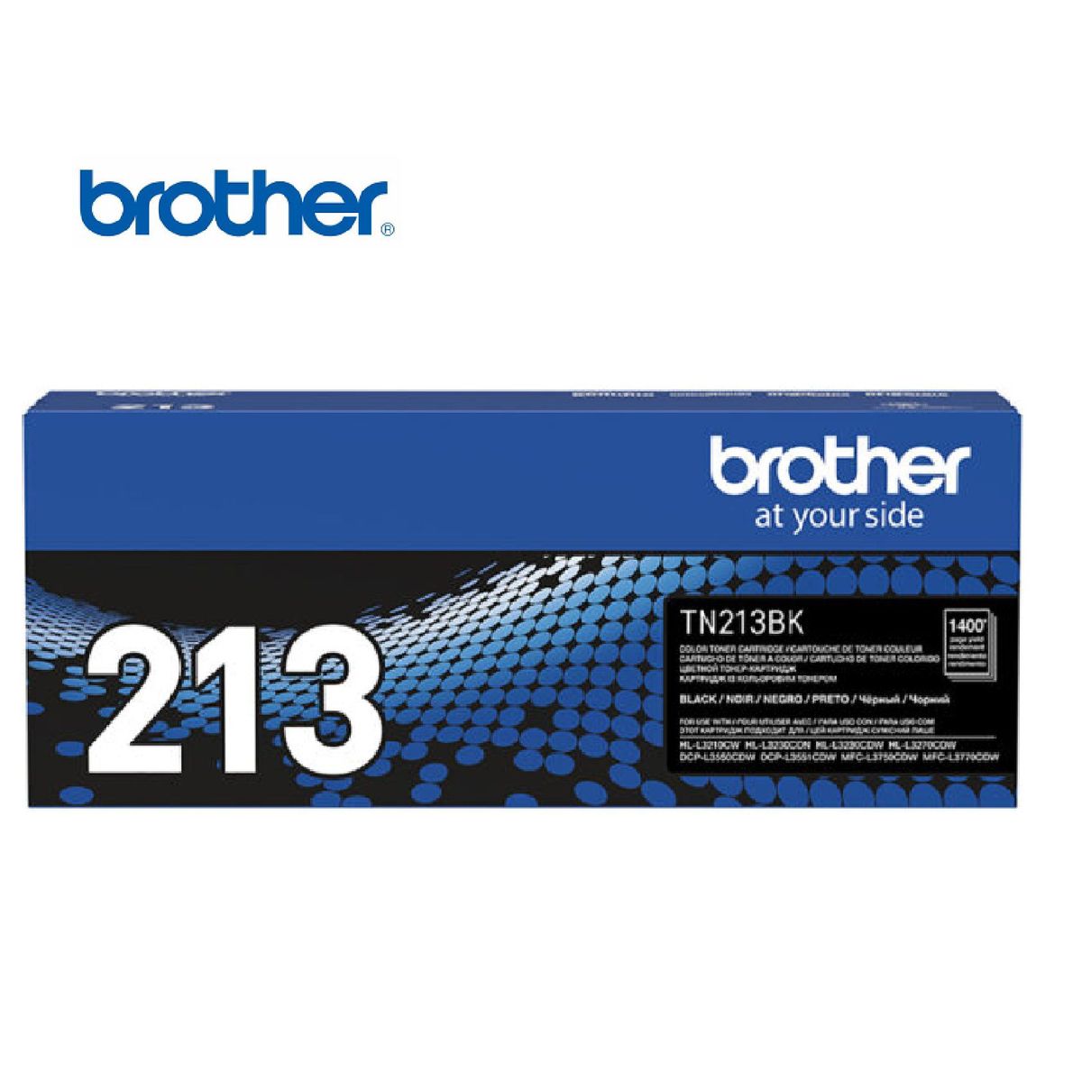 BROTHER - TONER BROTHER TN-213BK PARA L3270, L3551, L3750, RINDE 1400 PAG-BLACK