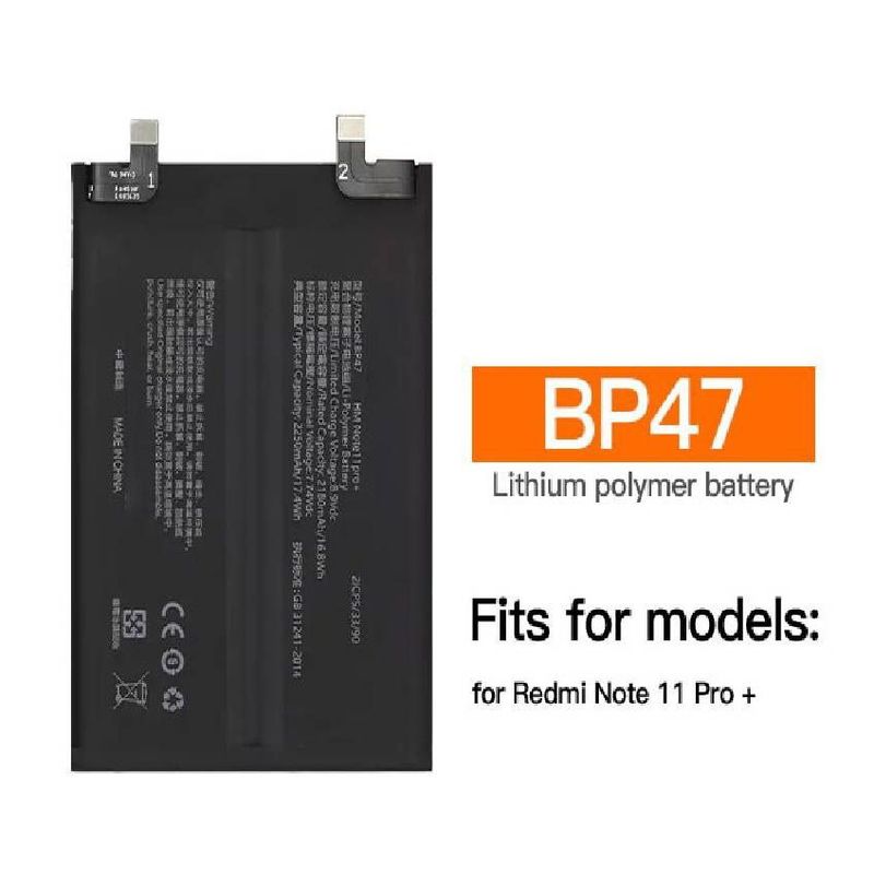 GENERICO - BATERIA REDMI NOTE 11 PRO PLUS  BP47  NUEVO