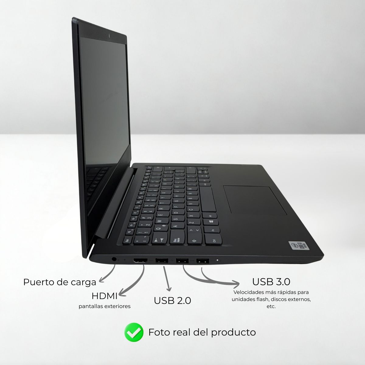 LENOVO - Laptop Lenovo V14-IIL Corei3-1005G1 20Gb 500Gb 14 pulgadas Reacondicionada
