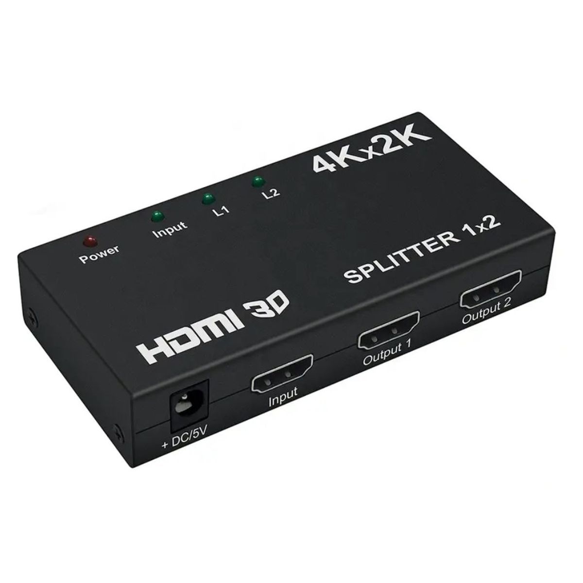 GENERICO - Splitter Divisor de Video y Audio HDMI 1 x 2 4K HD 3D SM-F7845