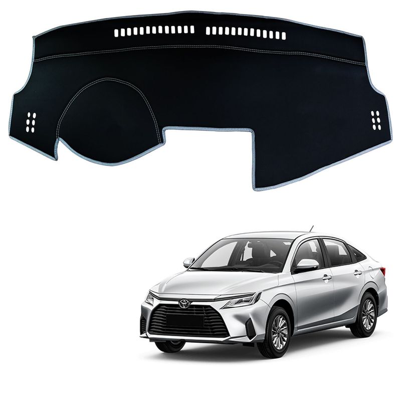 TECGO - PROTECTOR TAPETE TABLERO TIPO TOYOTA YARIS 2014