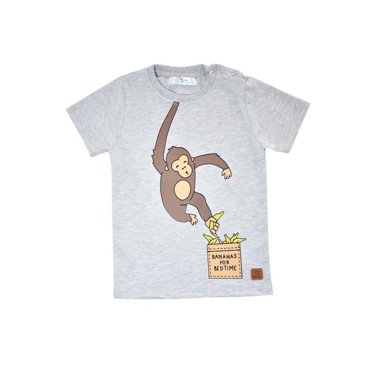 GENERICO - POLO NIÑO MANGA CORTA PIMA CON BROCHE MONO