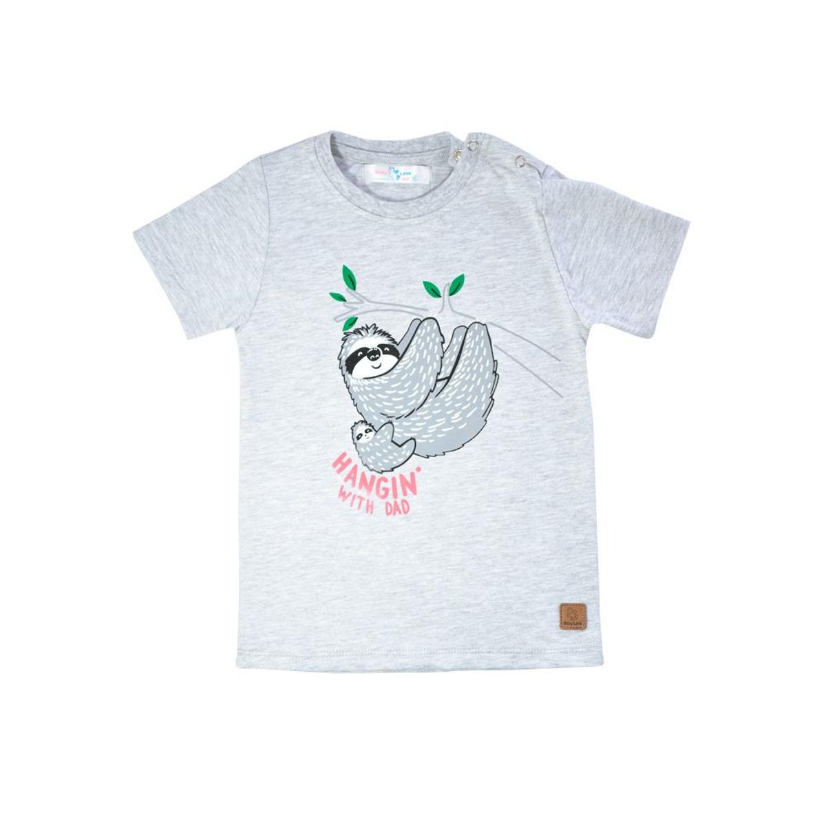 GENERICO - POLO NIÑO MANGA CORTA PIMA CON BROCHE PEREZOSO