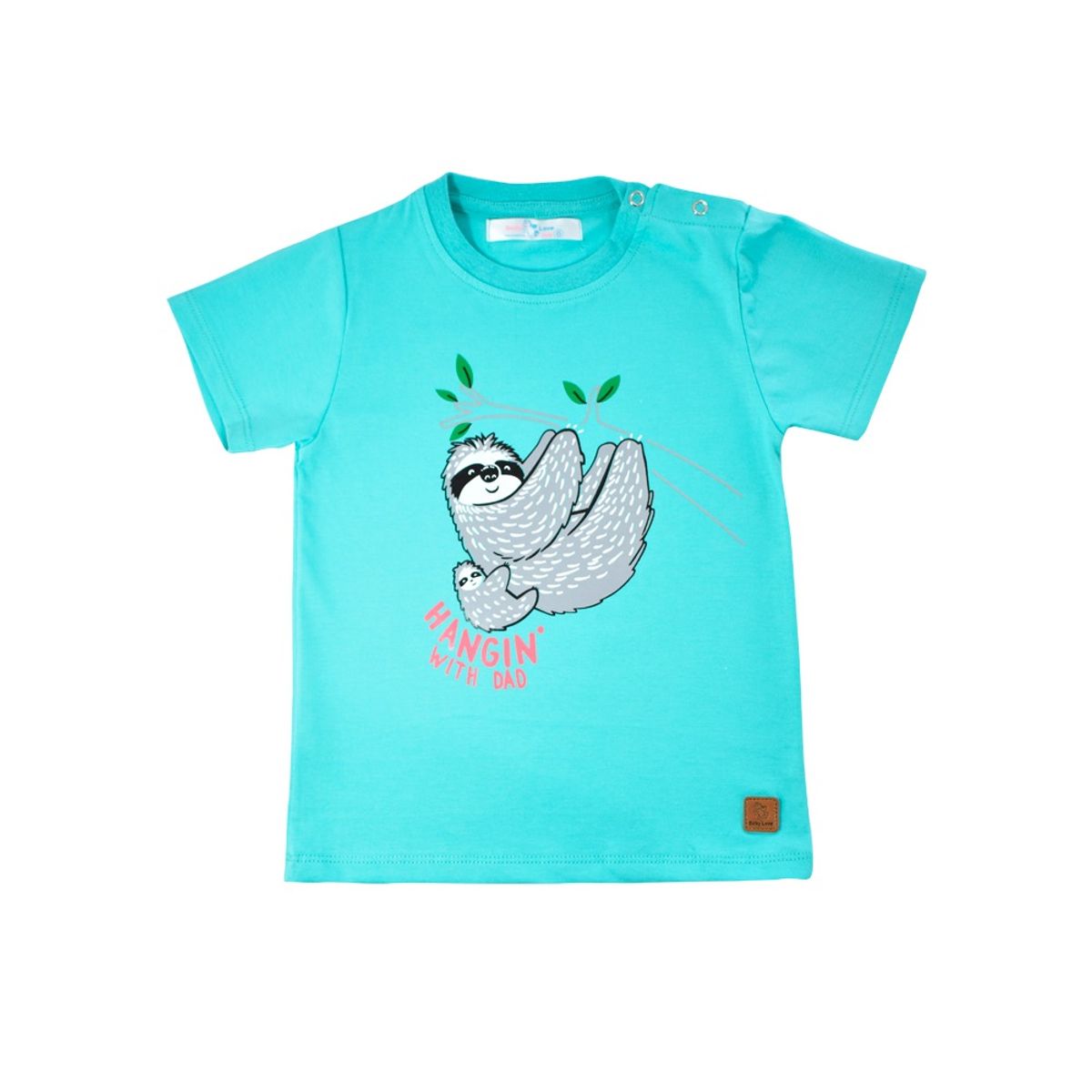 GENERICO - POLO NIÑO MANGA CORTA PIMA CON BROCHE PEREZOSO