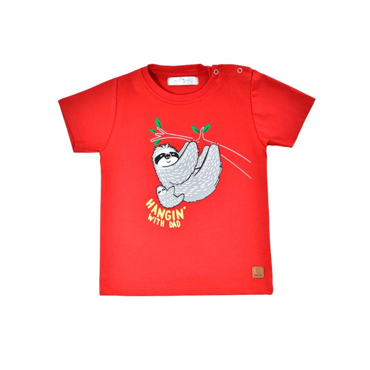 GENERICO - POLO NIÑO MANGA CORTA PIMA CON BROCHE PEREZOSO