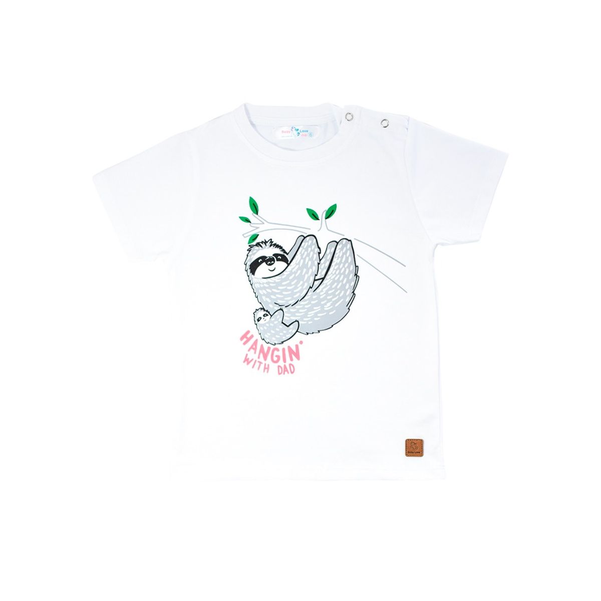 GENERICO - POLO NIÑO MANGA CORTA PIMA CON BROCHE PEREZOSO