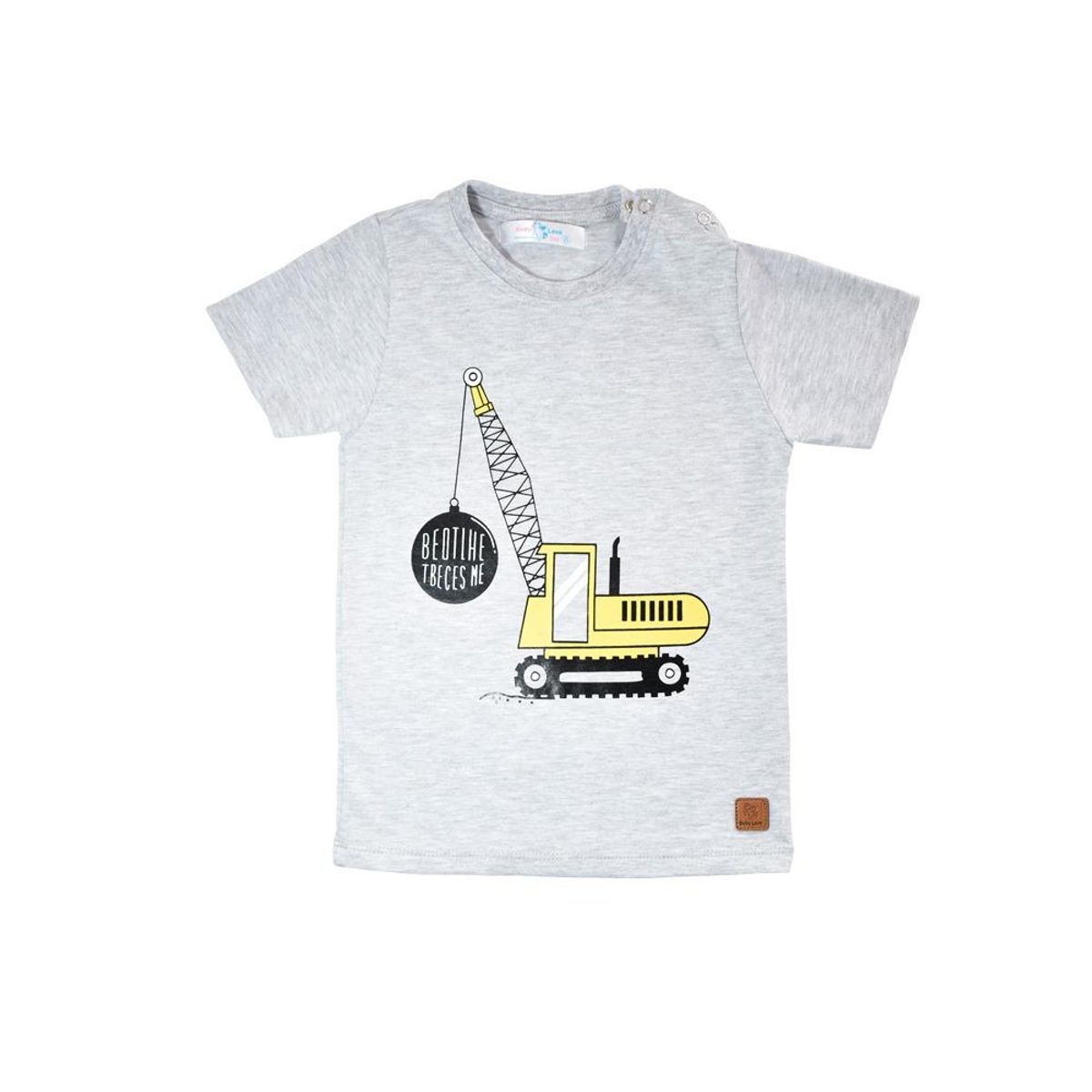 GENERICO - POLO NIÑO MANGA CORTA PIMA CON BROCHE GRUA