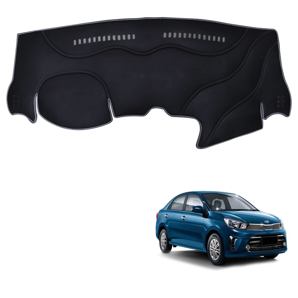 TECGO - PROTECTOR TAPETE TABLERO TIPO KIA SOLUTO 2022