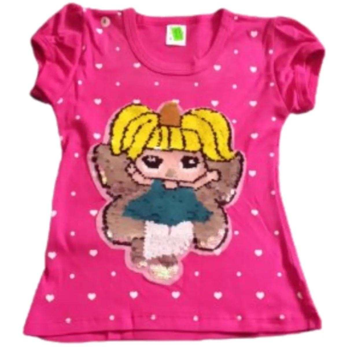 GENERICO - polo para niña manga Corta