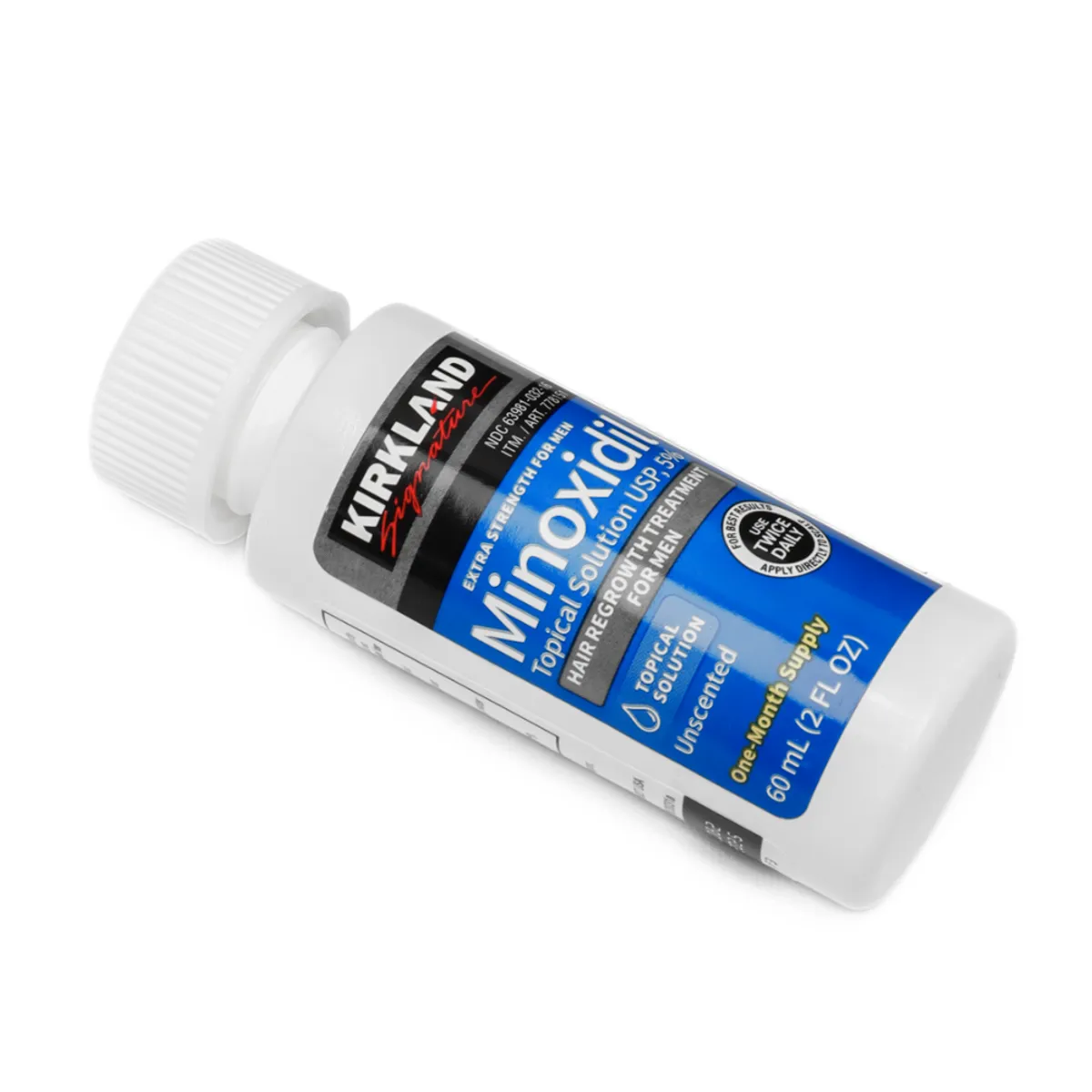 KIRKLAND - Minoxidil Liquido 5 Kirkland 60ml Crecimiento del Vello Facial