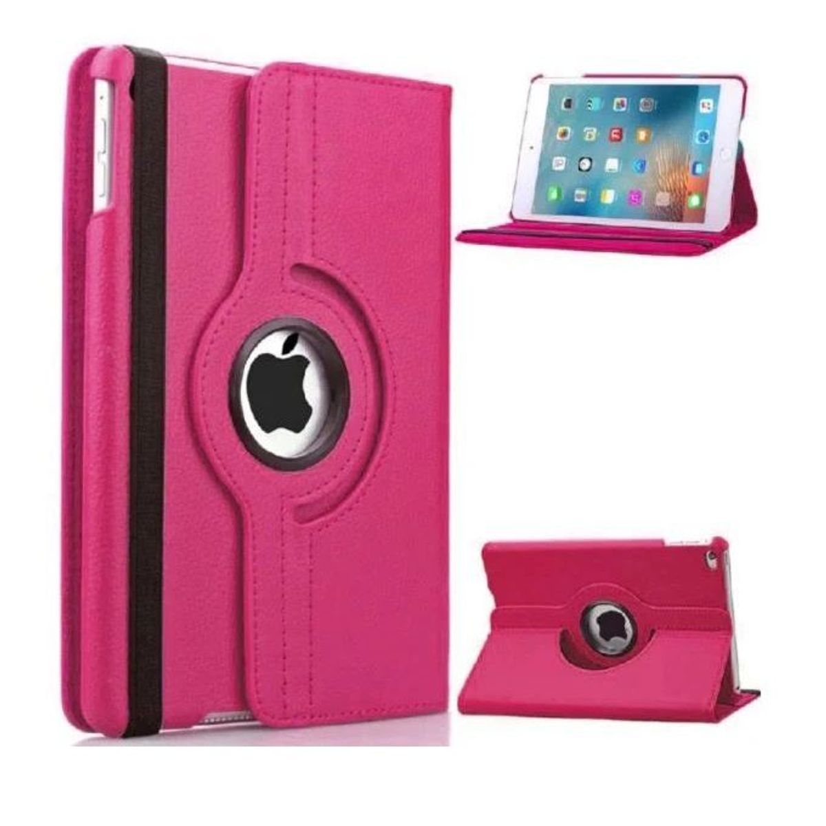 GENERICO - Funda Giratoria Case 360° para iPad Mini 1 / 2 A1432 A1454 A1489 A1490