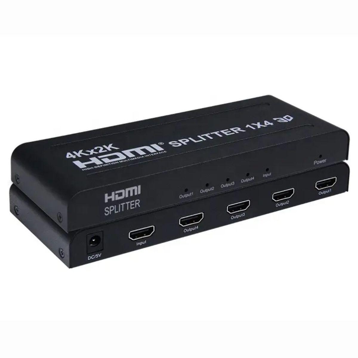 GENERICO - Splitter Divisor Transmisor HDMI de Video con Audio 1x4 4K SMF7847