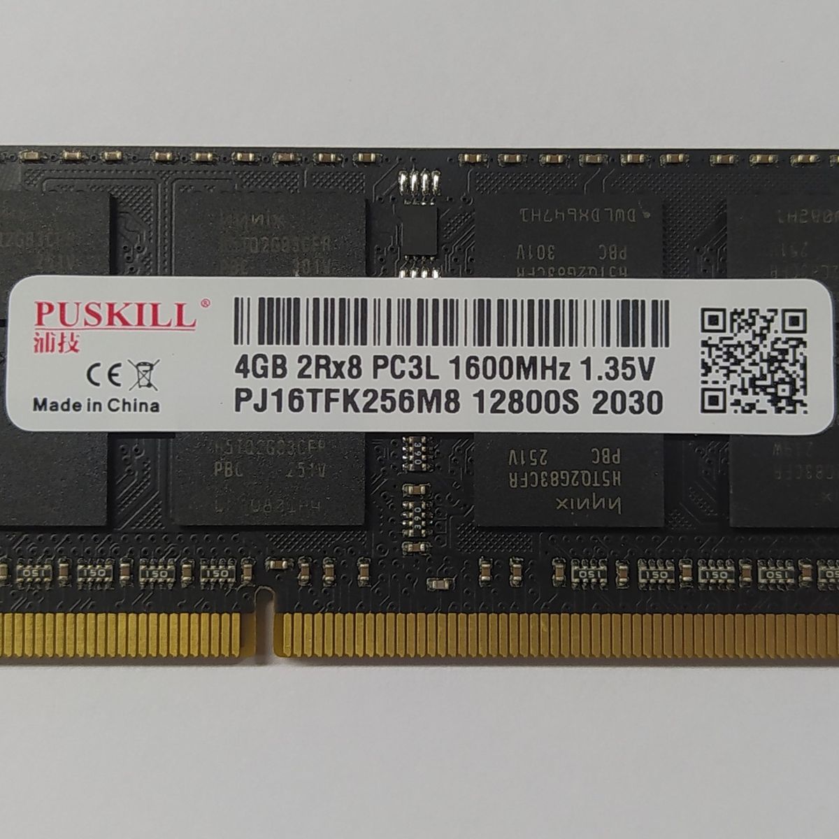 GENERICO - Memoria Ram chip Hynix para Laptop 4GB DDR3L PC3L 1600 Mhz