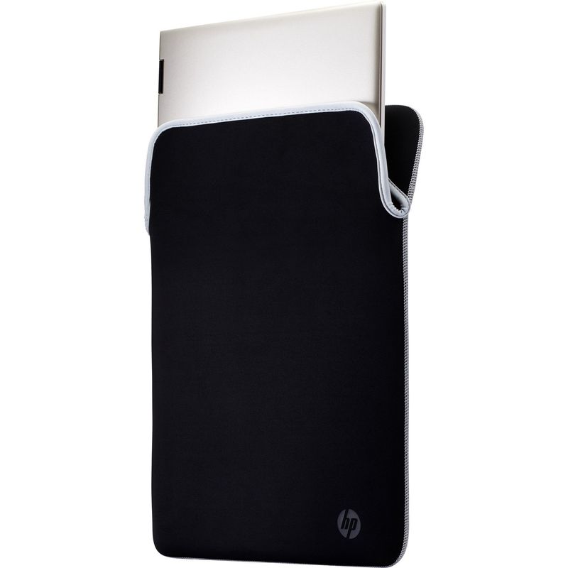 HP - Funda HP 14,1 de neopreno reversible Negro/Plateado - 2F2J1AA