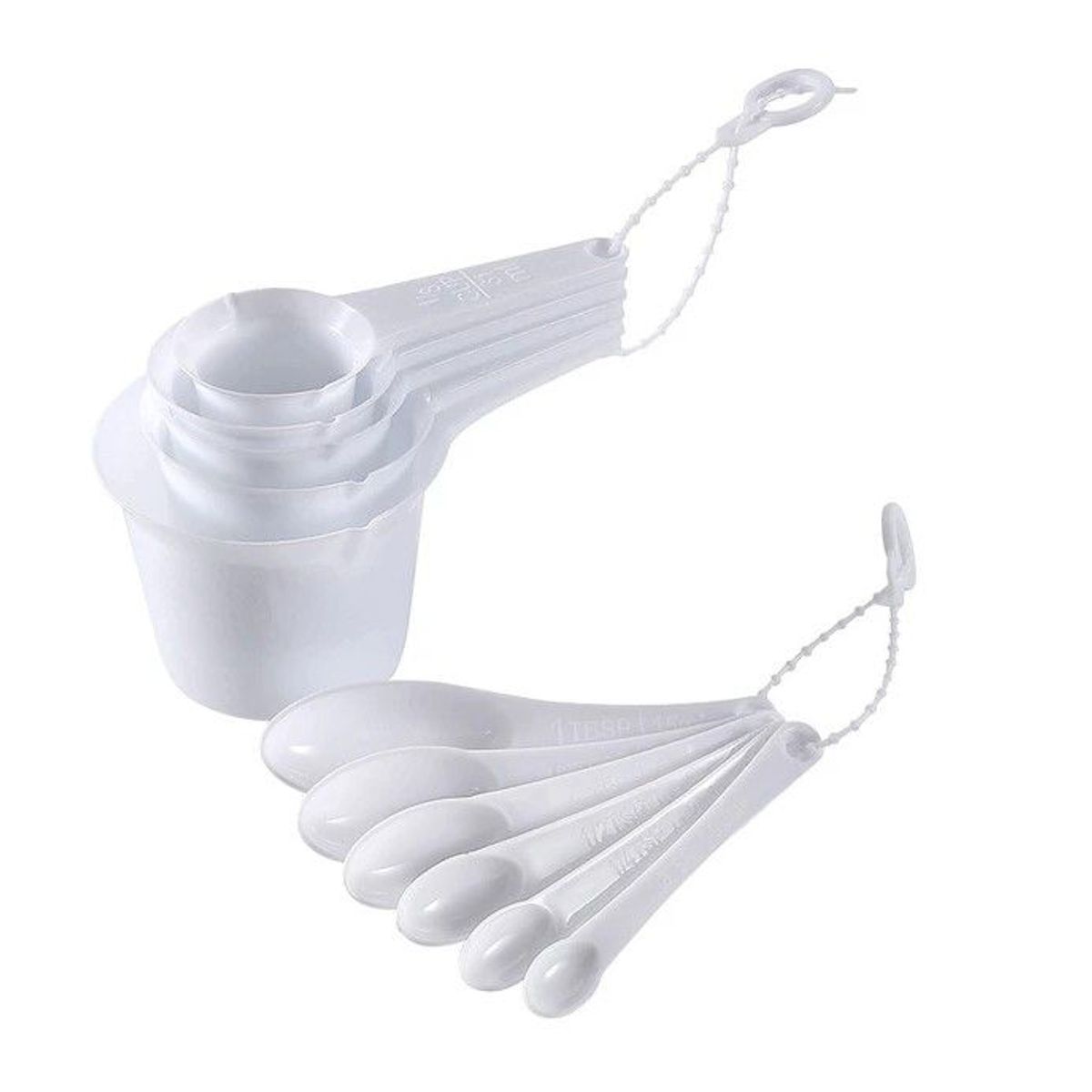 GENERICO - balanza de cocina 1gr a 10kg con cucharas medidoras set de 11 pcs