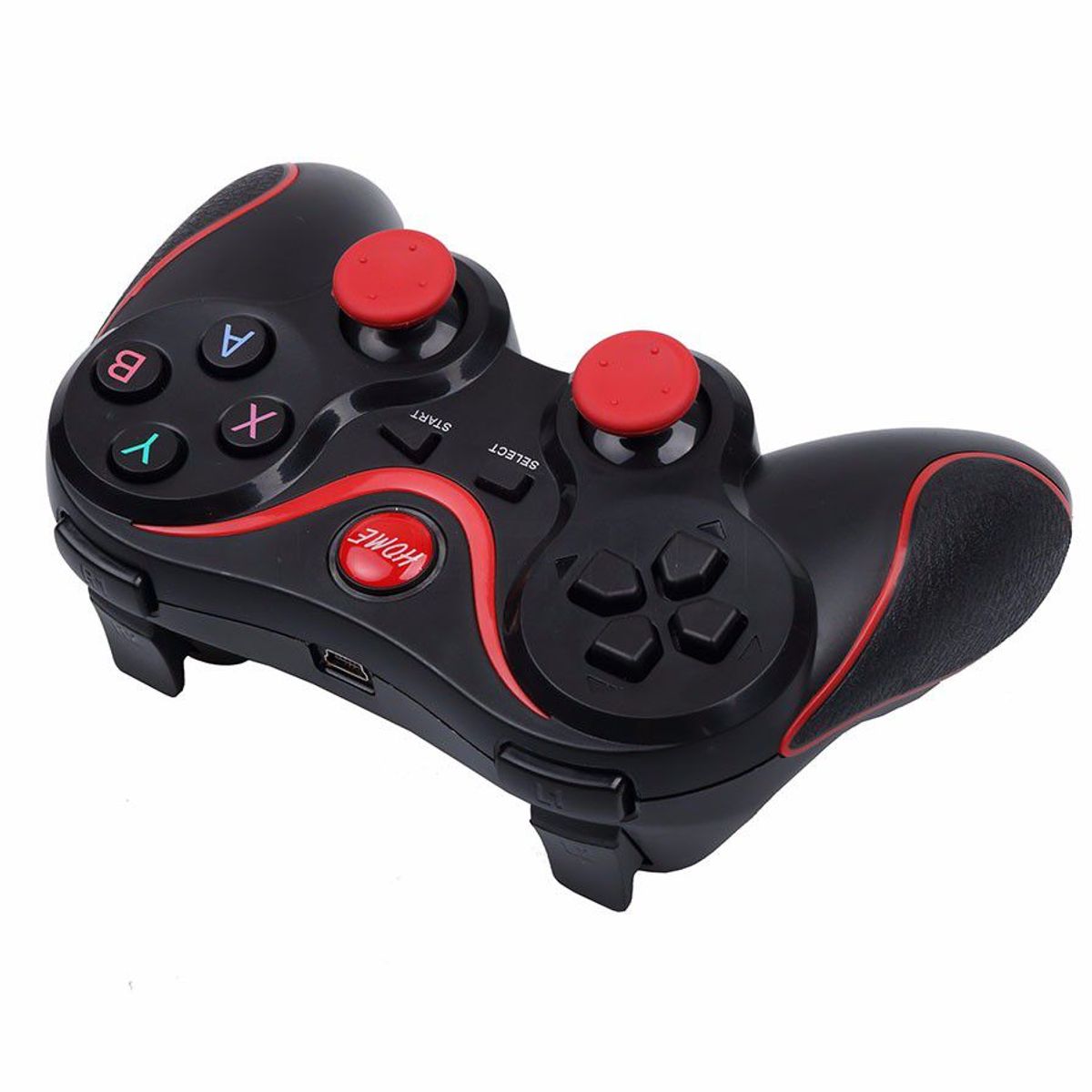 OEM - Gamepad Mando GamePad Joystick Bluetooth  Sujetador Android iOS