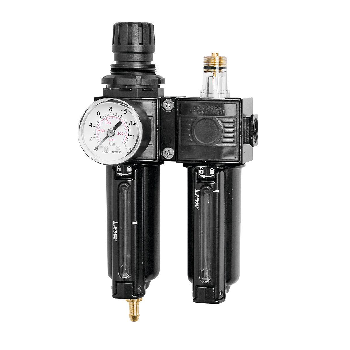 SAMOA - Filtro Regulador Lubricador De Aire 1 / 4" SAMOA