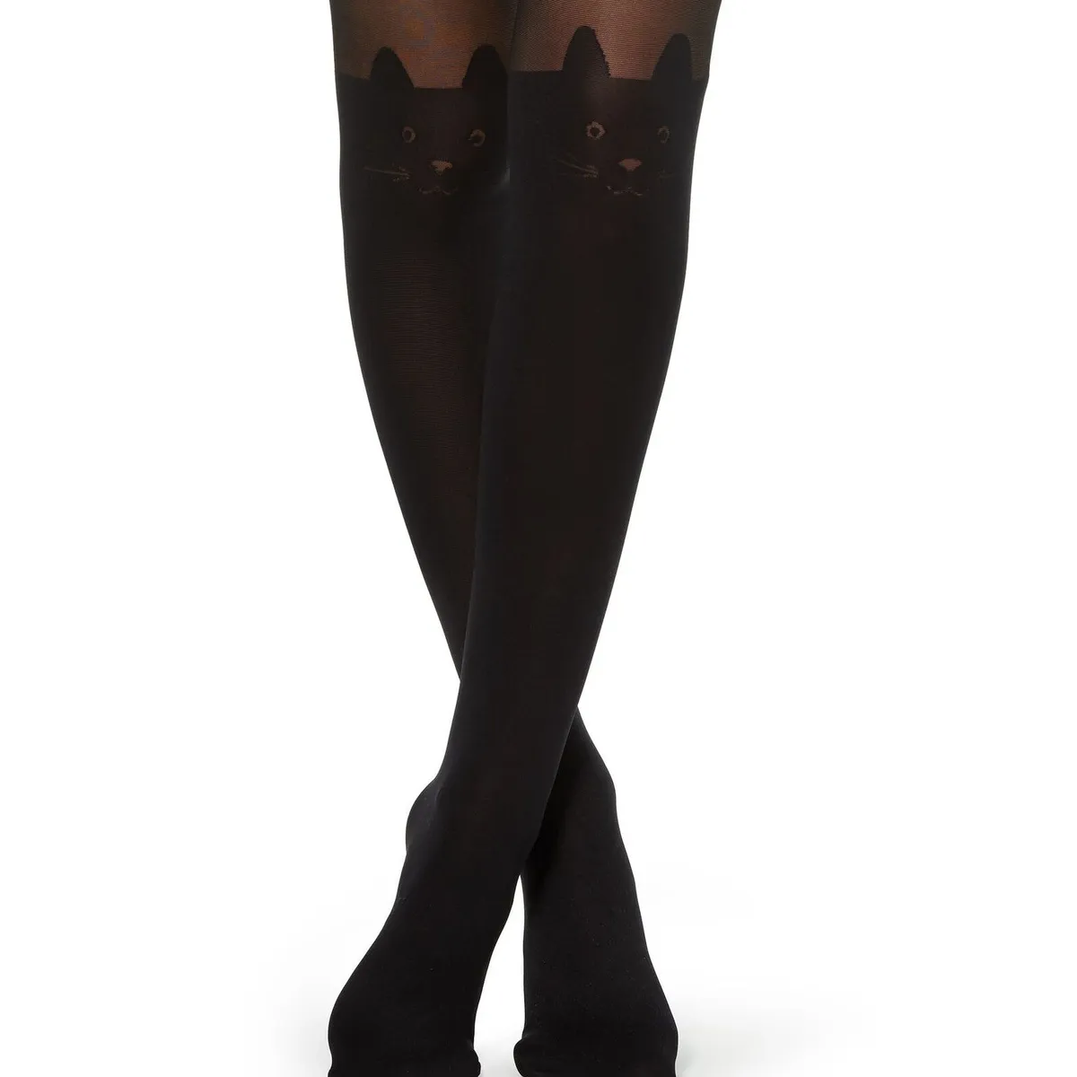 CALZEDONIA - Panty completa diseño gatito