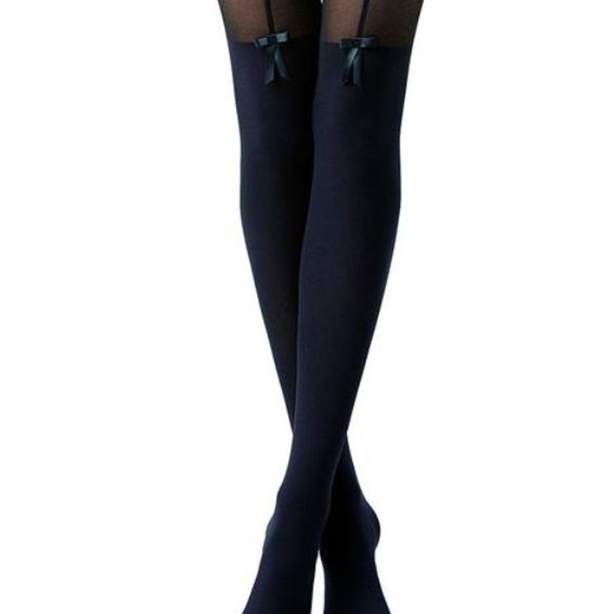 CALZEDONIA - Panty completa diseño lazo