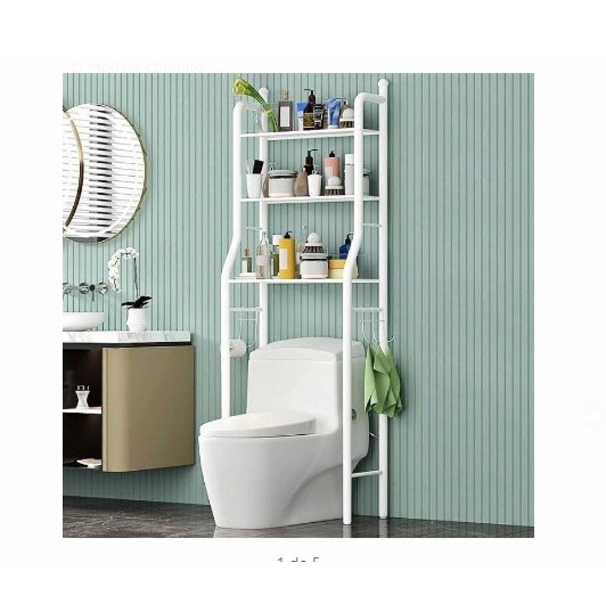 GENERICO - Estante de baño 3 niveles de Calidad
