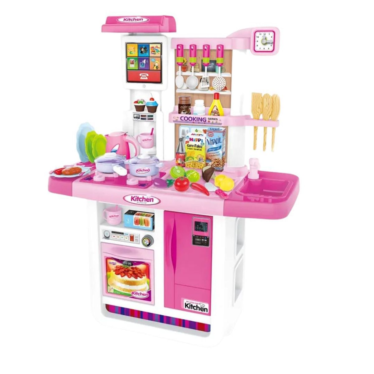 GENERICO - Cocina Mini Chef Para Niños con Funciones 98 cm
