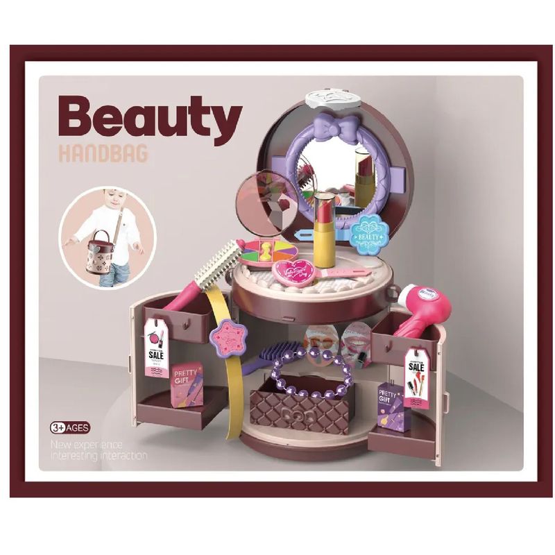 GENERICO - Bolso de Juego Set de Belleza con Accesorios