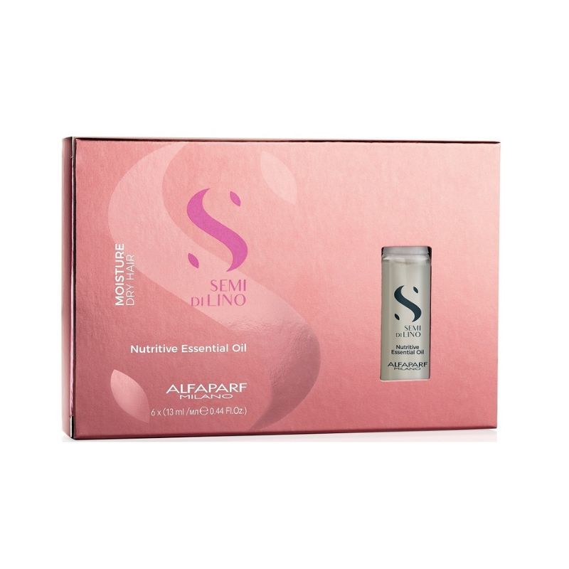 ALFAPARF MILANO - ALFAPARF Semi Di Lino - NUTRITIVE Essential Oil 6 unid x 13ml