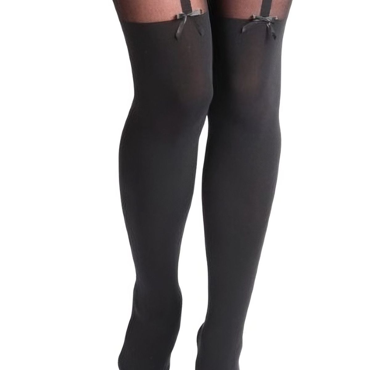 CALZEDONIA - Panty completa diseño 2 lazos