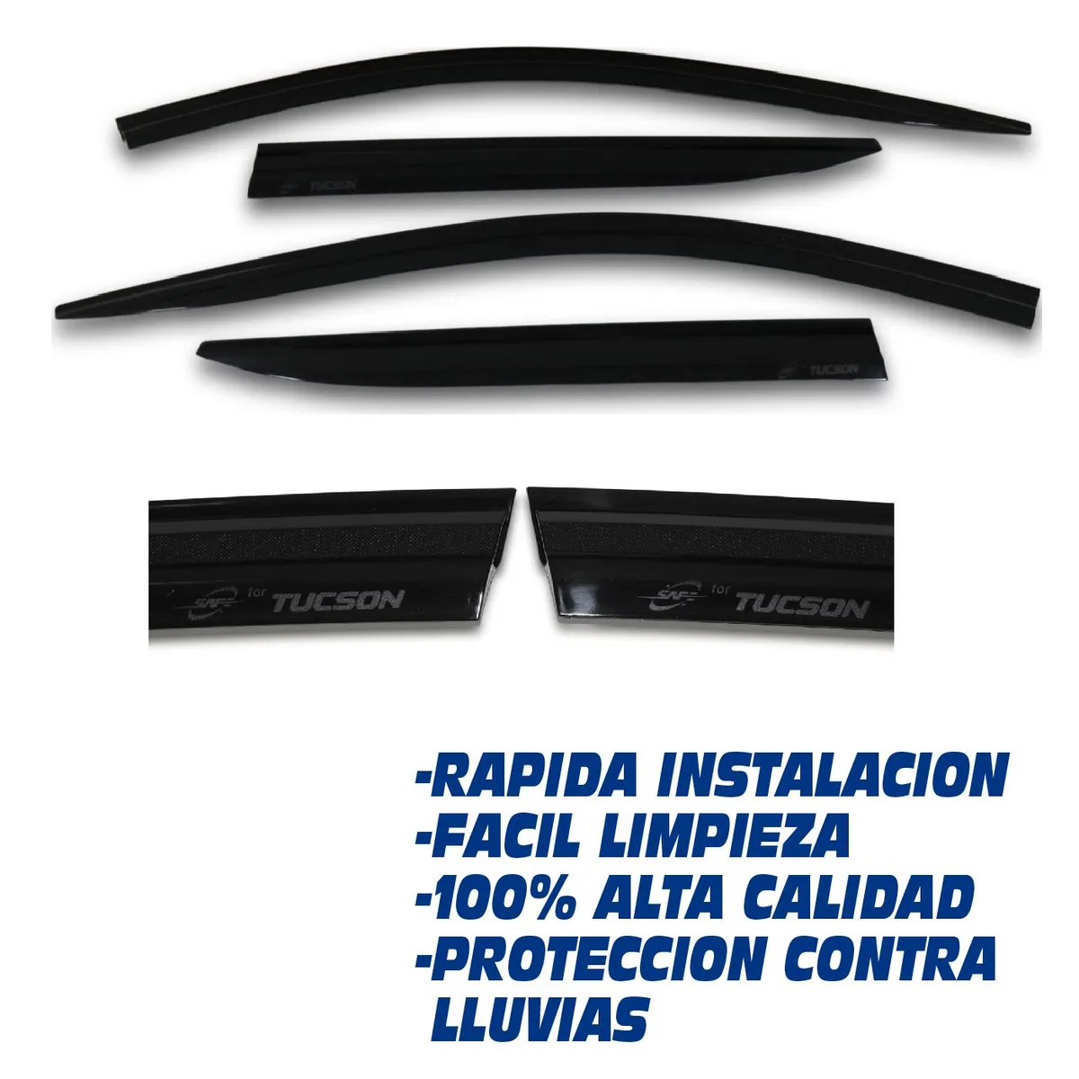 GENERICO - VISERA CORRELLUVIA HYUNDAI TUCSON 2021-ADELANTE NEGRO