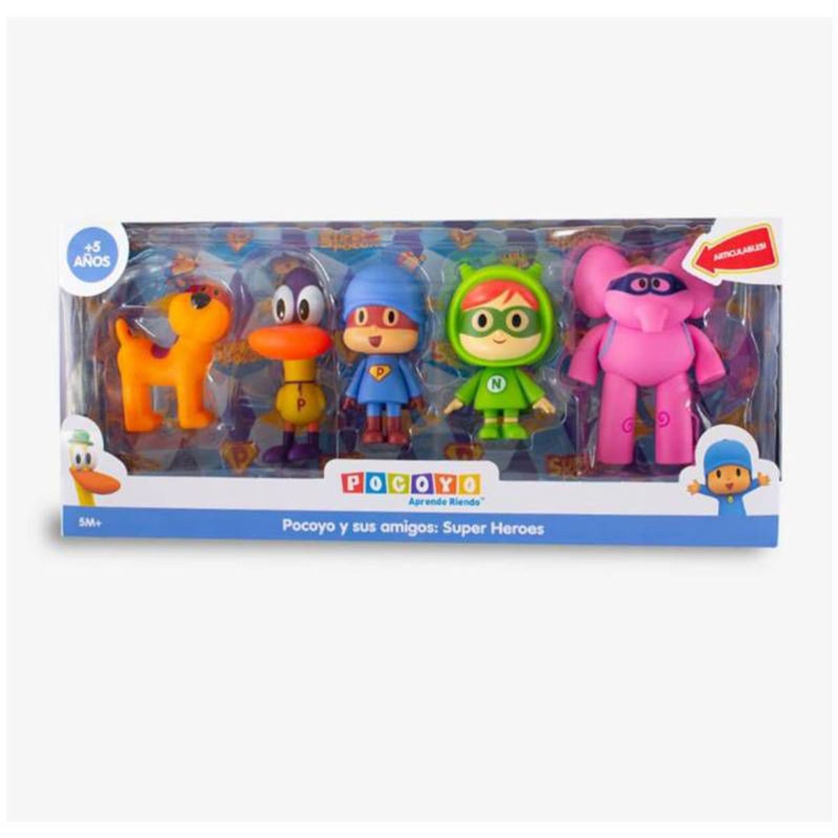 POCOYO - Pocoyo y Superhéroes X5