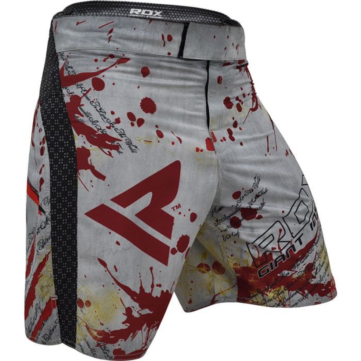 RDX - RDX PANTALON CORTO MMA R3 ROJO SANGRE TALLA M