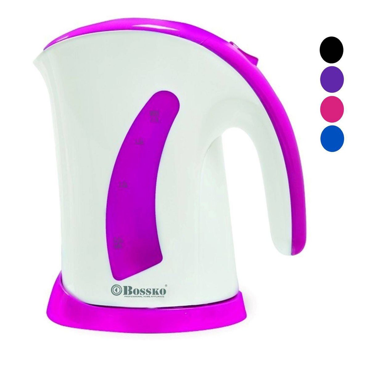 BOSSKO - Hervidor BOSSKO BK-256H 2L 2000W Colores variados