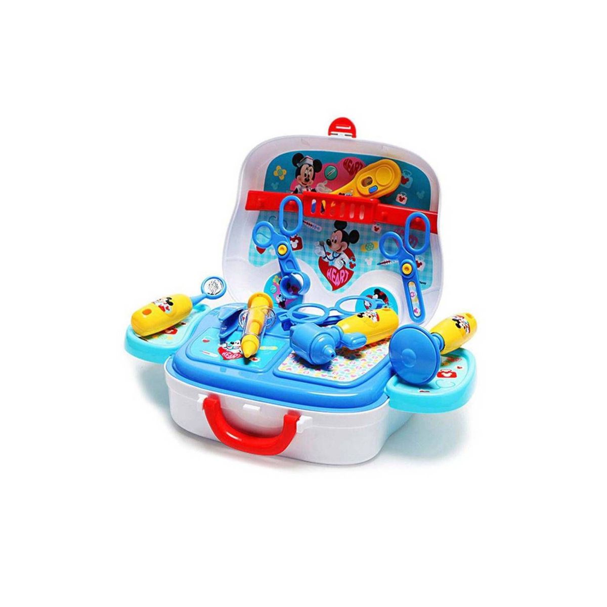 DISNEY - Set De Doctor Y Lonchera 2 En 1 Mickey Mouse Y Amigos