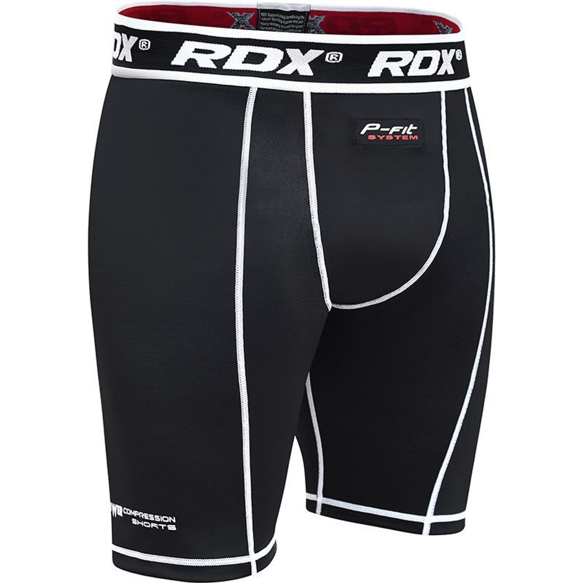 RDX - RDX PANTALON CORTO X14 DE COMPRESION NEGRO TALLA L