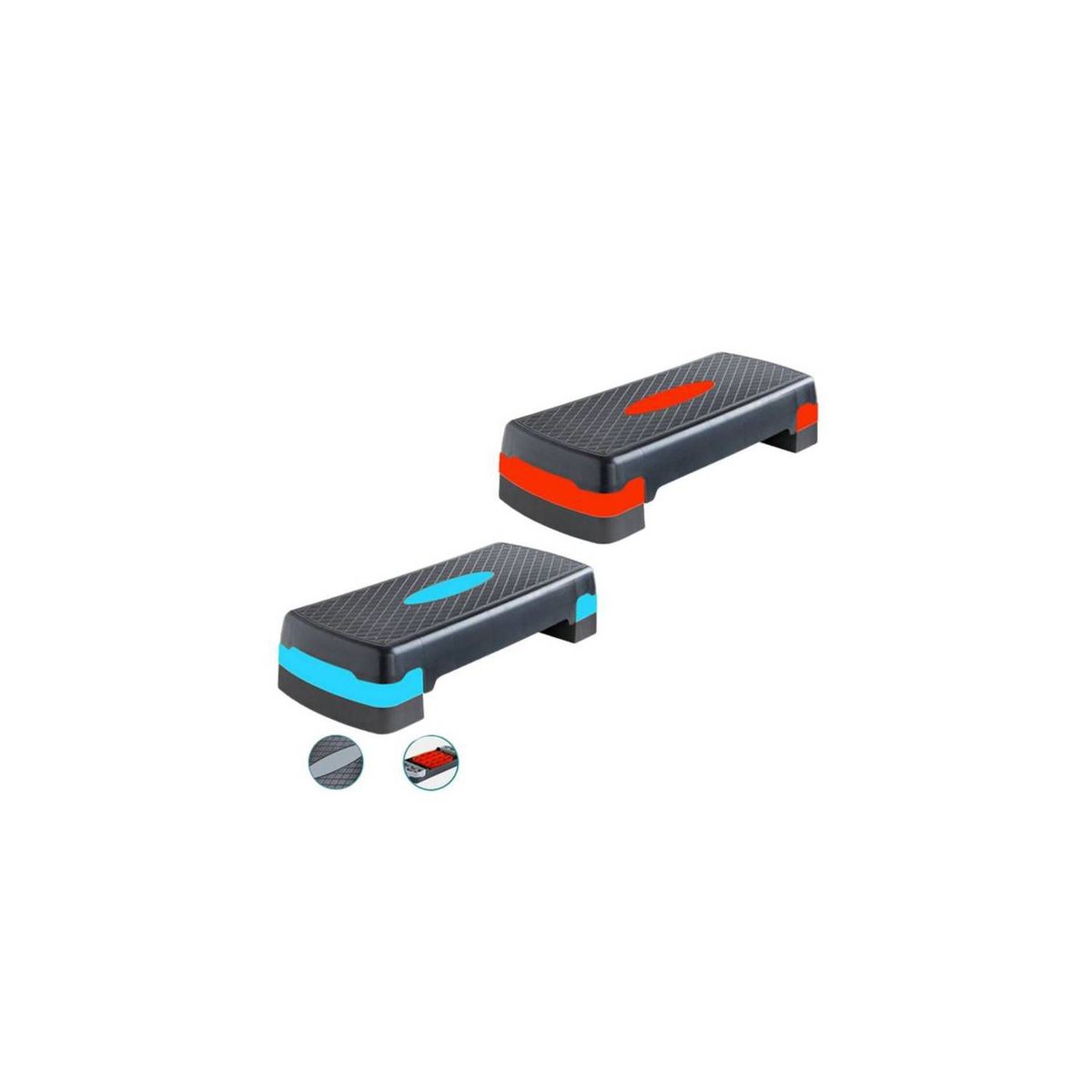 GENERICO - Base de Ejercicios Aerobic Step Multicolor