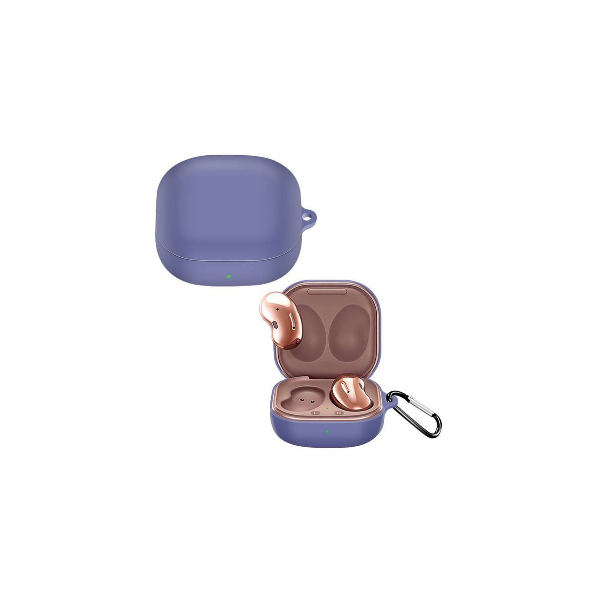 GENERICO - CASE Funda Pa Samsung Galaxy Buds Live / Buds 2 / Buds Pro 2 - LAVANDA