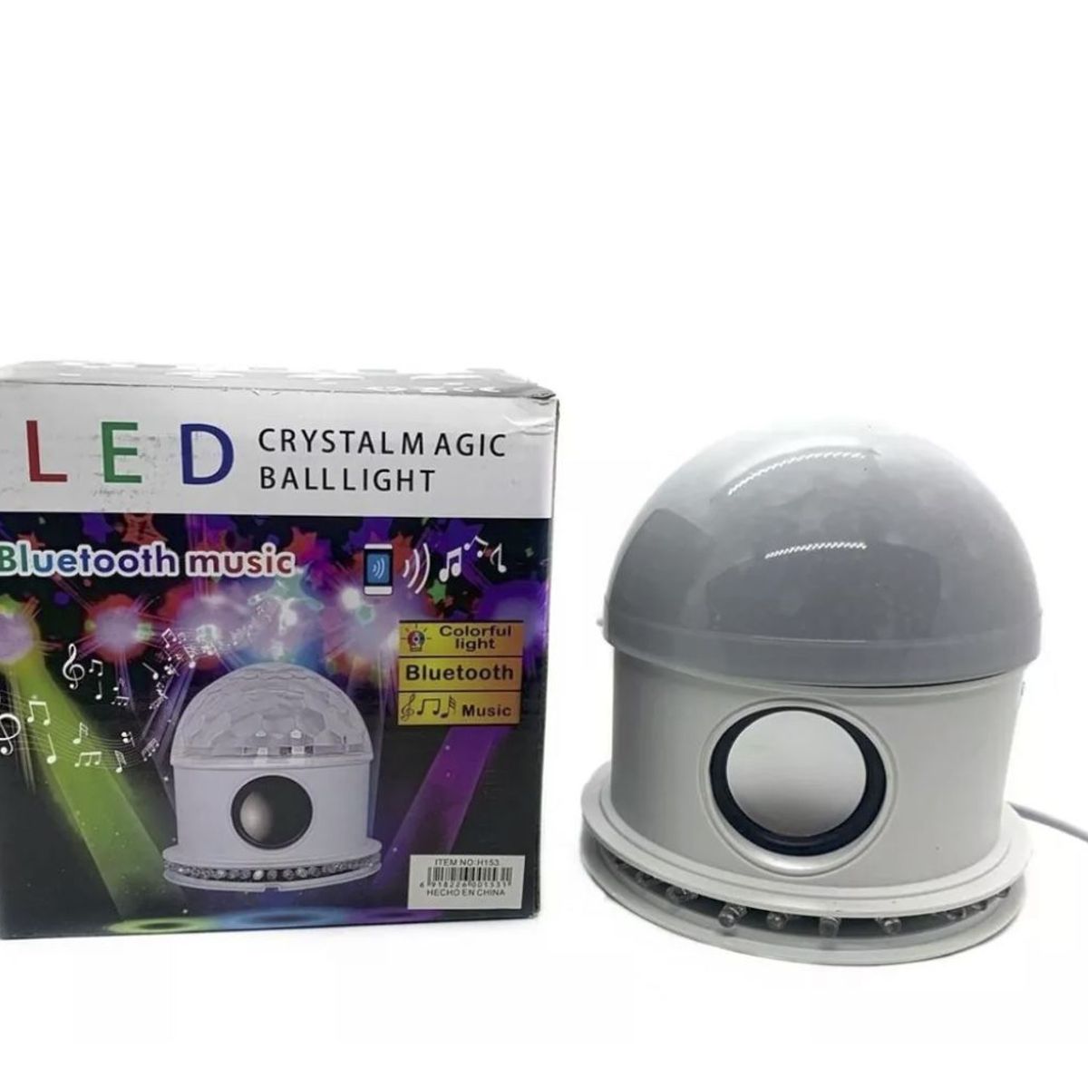 GENERICO - Lámpara Parlante Led Con Bluetooth Y Luces De Estrellas