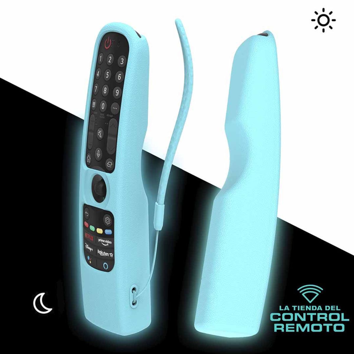 SIKAI - Fundas Protector De Control LG Magic Mr22 Mr21 - Celeste Forescente