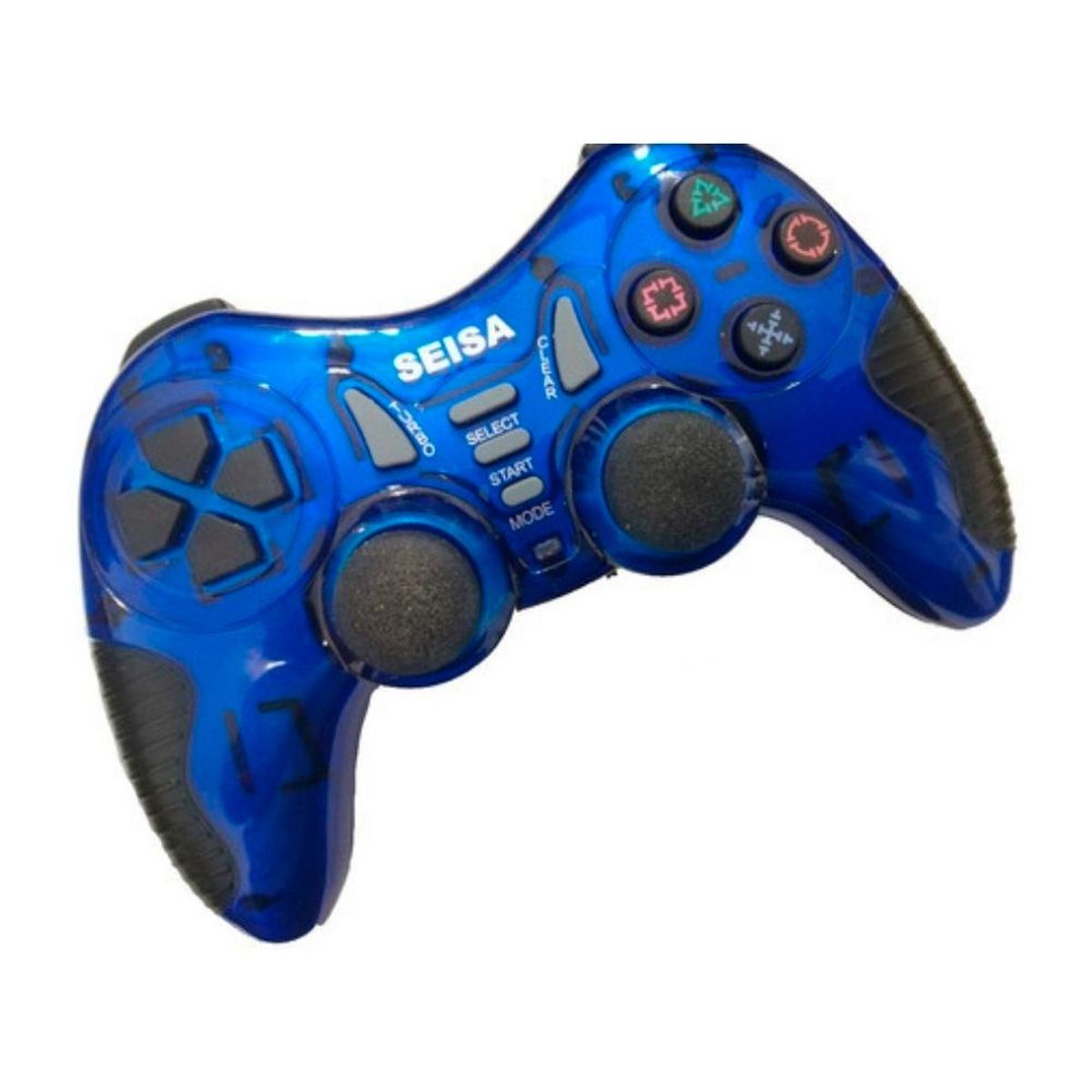 SEISA - Mando Inalámbrico para PC PS2 PS3 Xbox Android Tv Box - Azul