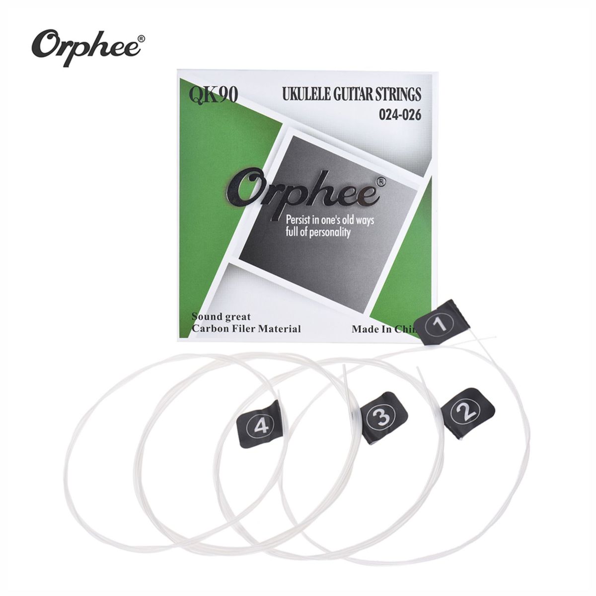 GENERICO - Juego Cuerdas Ukelele Ukulele Fibra De Carbón Selladas Vacio