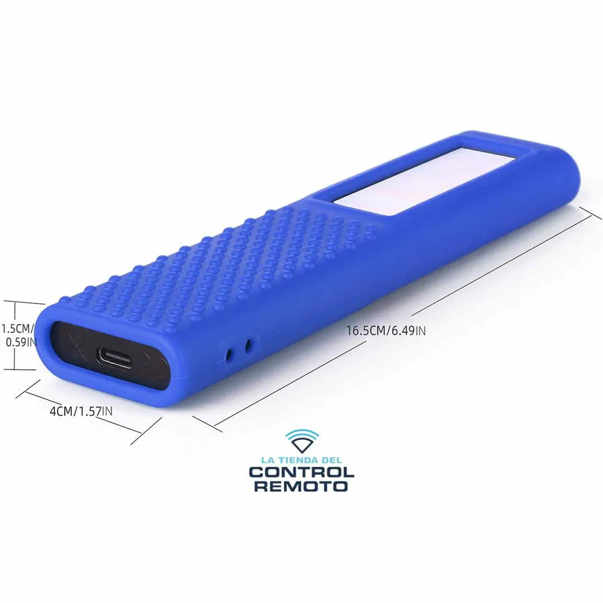 CASE - Fundas Protector de Control Samsung Qled Solar 2022 – Azul