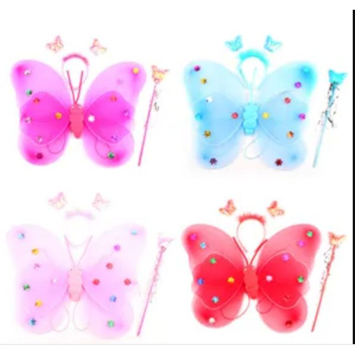 GENERICO - Alitas mariposa luminosa vinchavarita