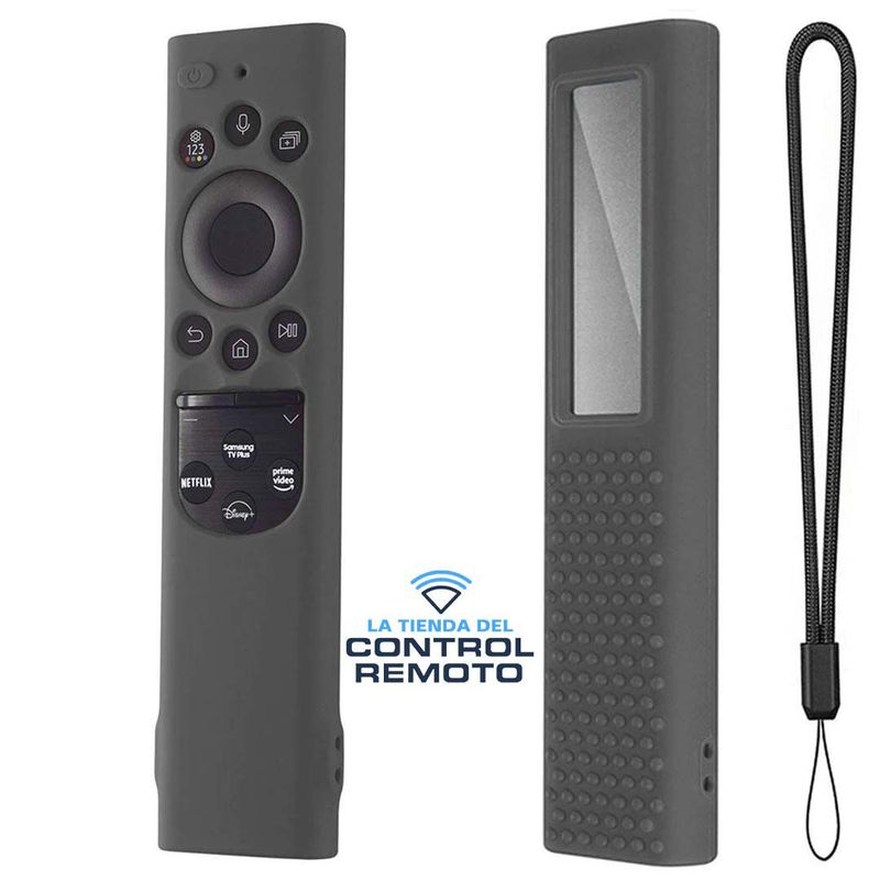 CASE - Funda de Silicona Control Samsung Qled Solar 2021 – Gris